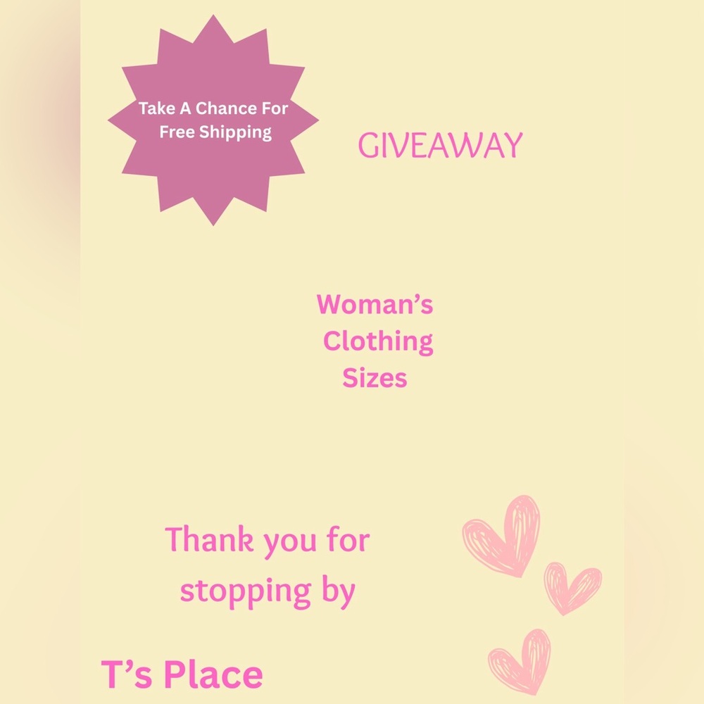 FREE GIVEAWAY